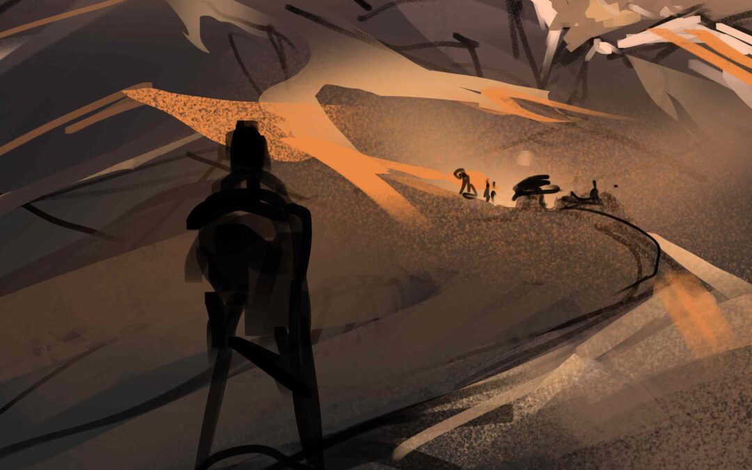 The Sandrunner Cover Art Concept